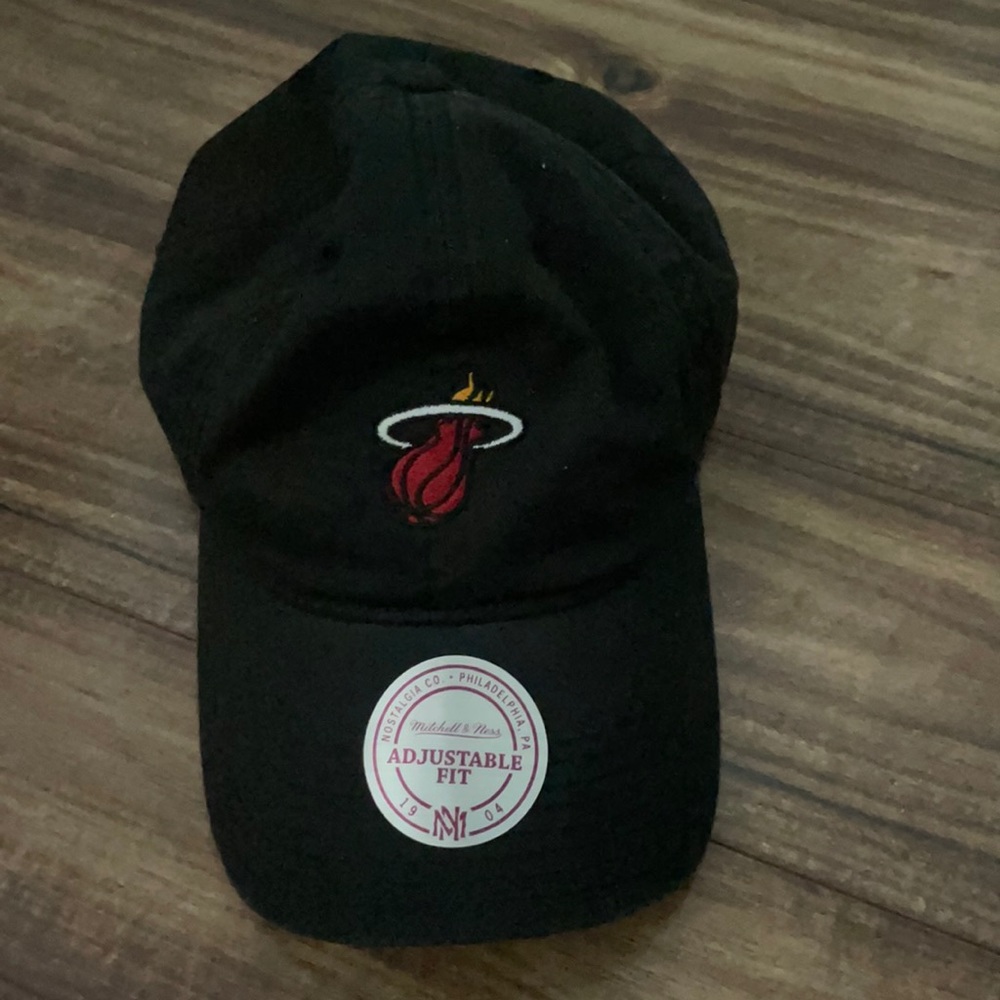 Miami heat dad hat